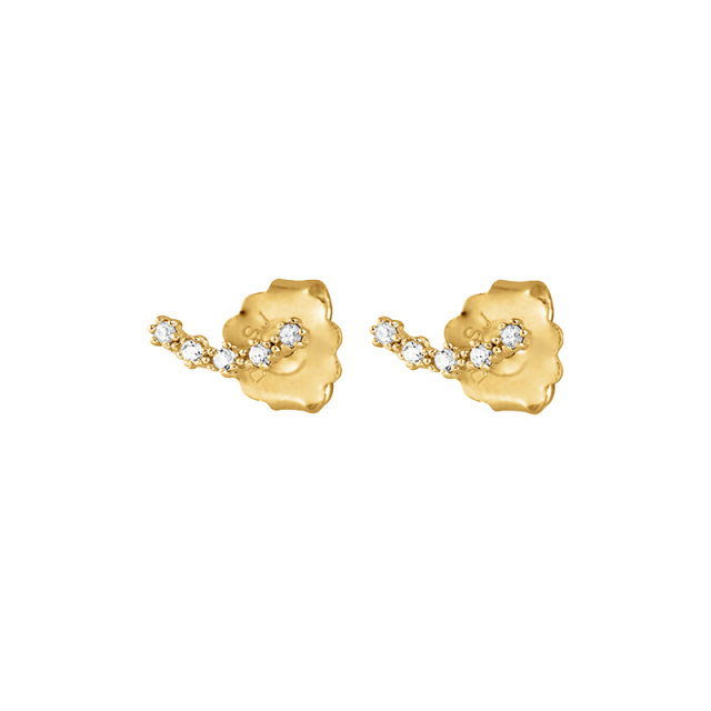 Diamond Sky fall studs Gull