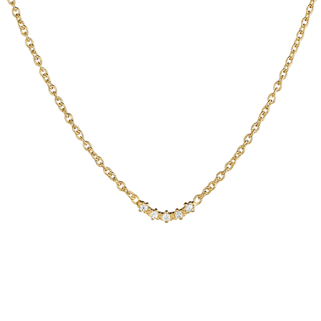 Diamond Sky fall Halskjede Gull