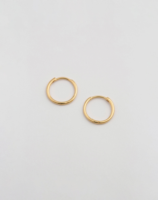 Beloved Small Hoops Gold