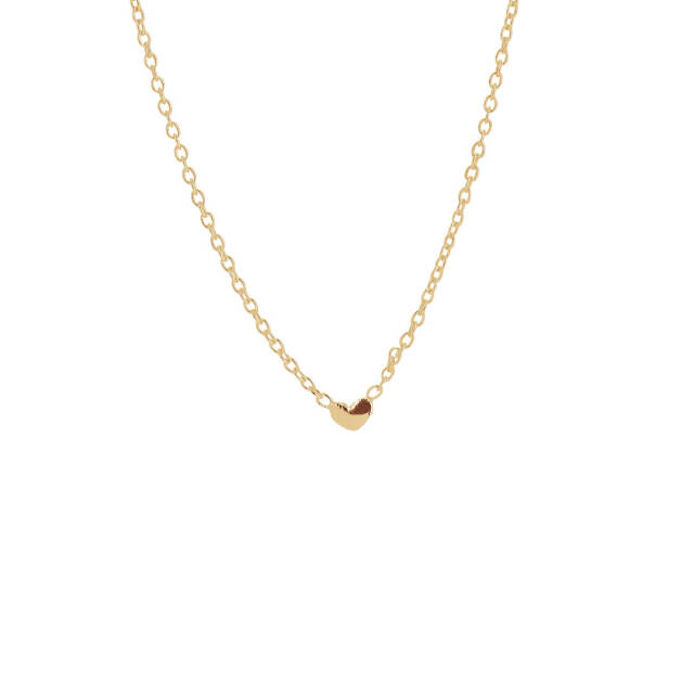 Loving Heart drop Halskjede Gull