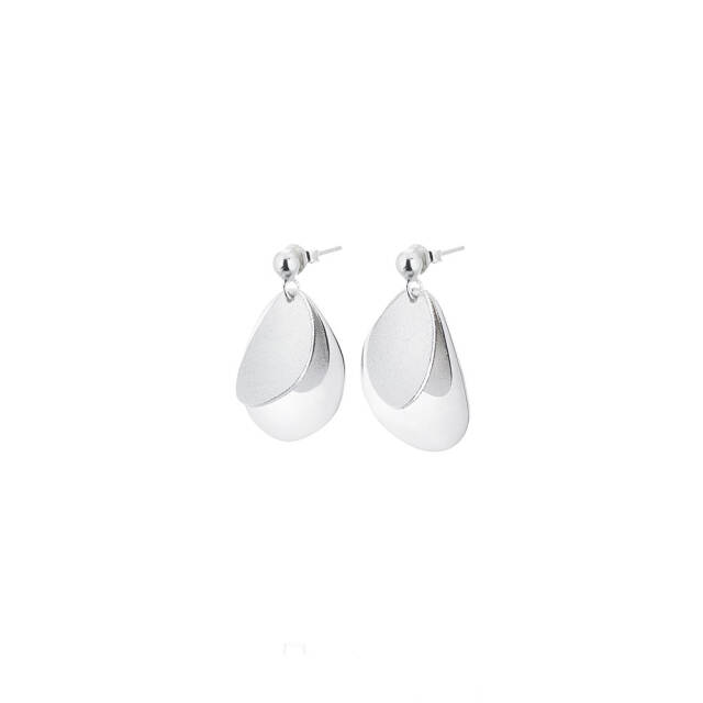 Lakeside small Øreringer Sølv