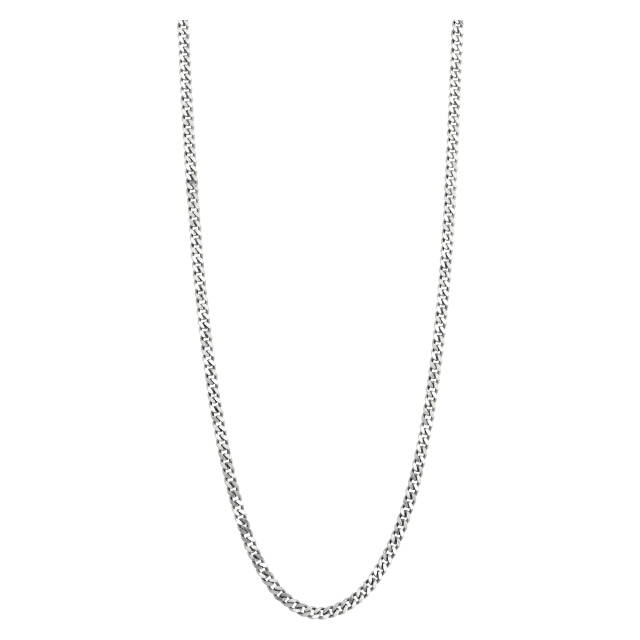 SølvHalskjede pansar. 50+5cm