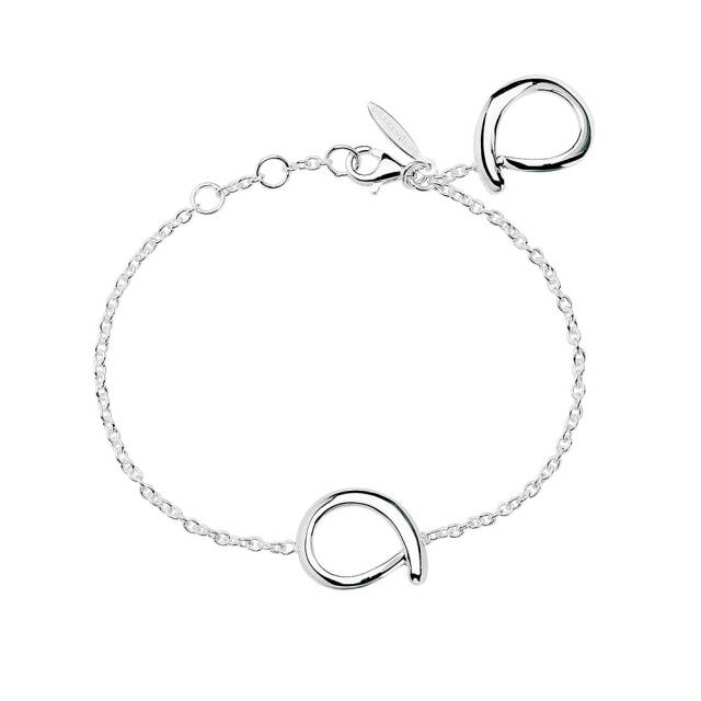 Ocean small single Armbånd Sølv