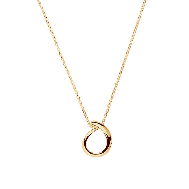 Ocean small single Halskjede Gull