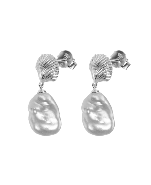 Elle Earrings Sølv