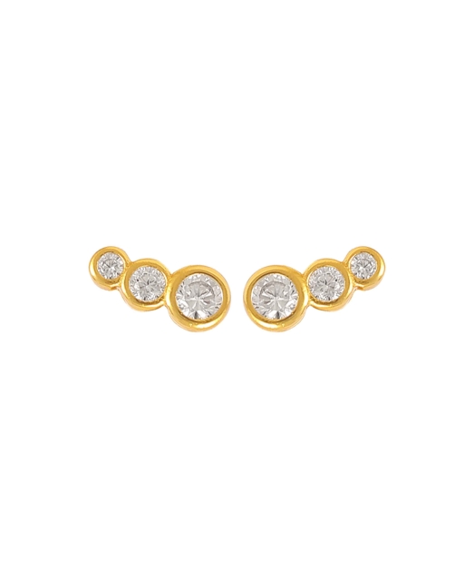 Lucian White Earrings Gull