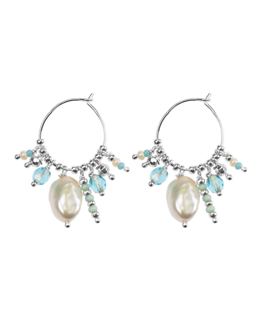 Ocean Earrings Sølv