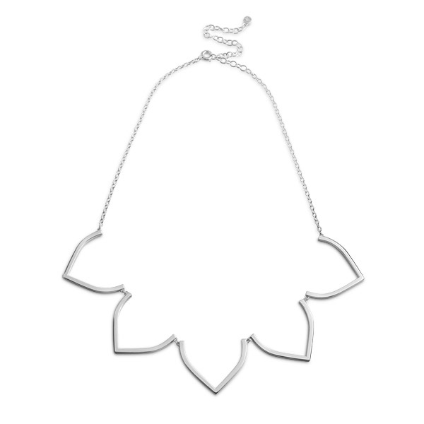 Petal Grand Halskjede Sølv 38-46 cm