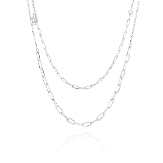 DUE CHAIN (Sølv)