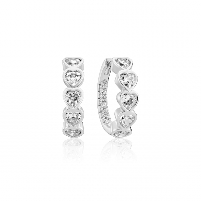 AMORINO CREOLO EARRINGS Sølv