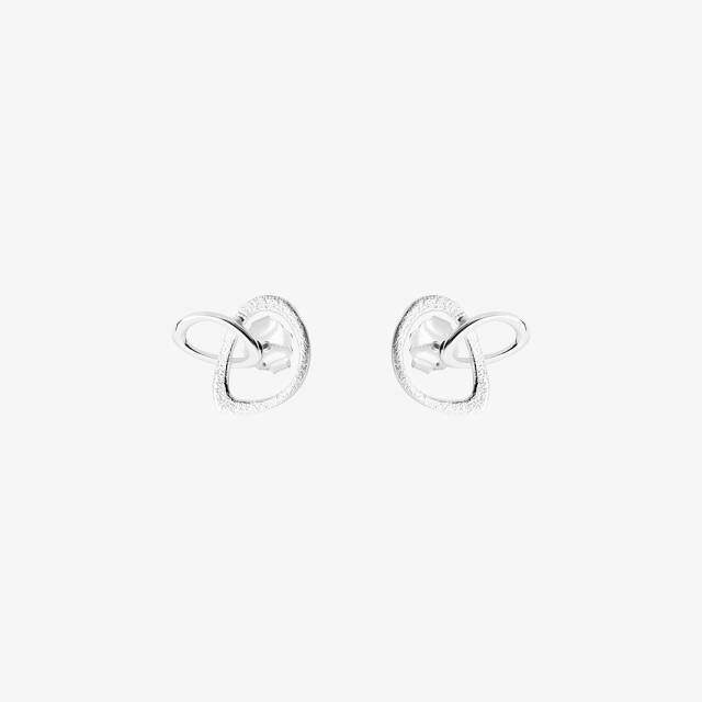 Together medium Øreringer Sølv