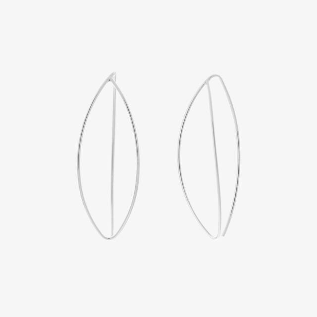 Together big Øreringer Sølv