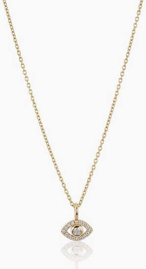 Devine Eye Mini Necklace Gold