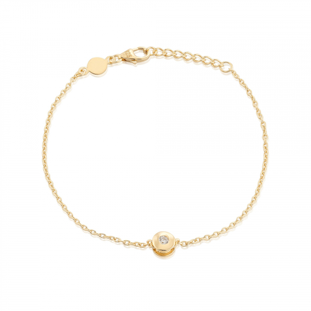 Älskad mini Bracelet Gold