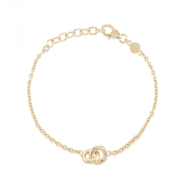 The knot mini Bracelet Gold