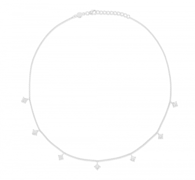 Time to glow Necklace Silver