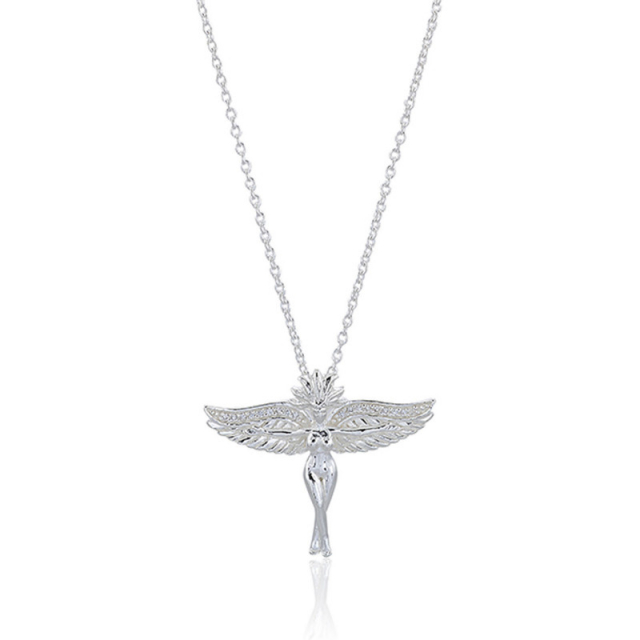 Goddess of love Necklace Silver