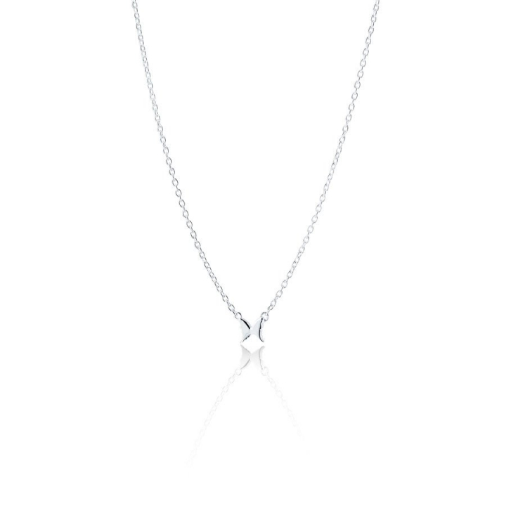 Petite papillion  Necklace Silver i gruppen Halskjede / Sølvkjede hos SCANDINAVIAN JEWELRY DESIGN (s107)