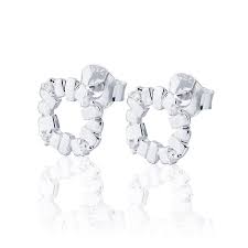 Bricks explosion mini Earrings Silver i gruppen Øredobber / Sølvøredobber hos SCANDINAVIAN JEWELRY DESIGN (s140)