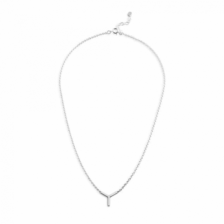One Twenty Short Halskjede Sølv 42-45 cm i gruppen Armbånd / Sølvarmbånd hos SCANDINAVIAN JEWELRY DESIGN (s312)