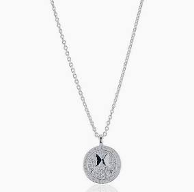Lycka Necklace Silver i gruppen Halskjede / Sølvkjede hos SCANDINAVIAN JEWELRY DESIGN (s374)