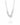 Messy rings Necklace Silver