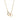 Mini Twosome Halskjede Gull 42-45 cm
