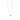 Love Knot & Stars Halskjede Gull 42-45 cm