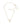 Little Champagne & Stars Necklace Gold