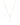 Little roller coaster Necklace Gold