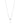 Circle Of Love Halskjede Hvitt gull 42-45 cm