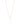 Oh Babee Necklace Gold plated Silver
