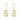 OFFSPRING Earrings Gold