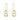 OFFSPRING Earrings Gold