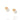 Crown & Stars Øreringer 0.60ctw Gull