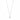 Wiz pendant neck 42 Sølv/clear-42cm