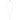 Wiz pendant neck 42 Sølv/clear-42cm