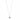Oz pendant neck 45 plain Sølv-45 cm