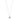 Oz pendant neck 45 plain Sølv-45 cm