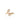 Love Bead & Stars Twin Ring Gold