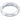 Half Round Ring Hvitt gull