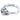 You & Me Ring Hvitt gull