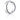 Smooth Ring Hvitt gull