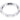 Plain & Signature Thin Ring Hvitt gull