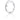 Deco Thin Ring Hvitt gull