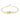 Aero small bracelet Gold
