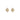 Bennet halo Earring Gold