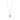 Cute big heart Necklace Silver