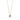 Cute big heart Necklace Gold