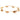 Ring Chain & Stars Armbånd Gull